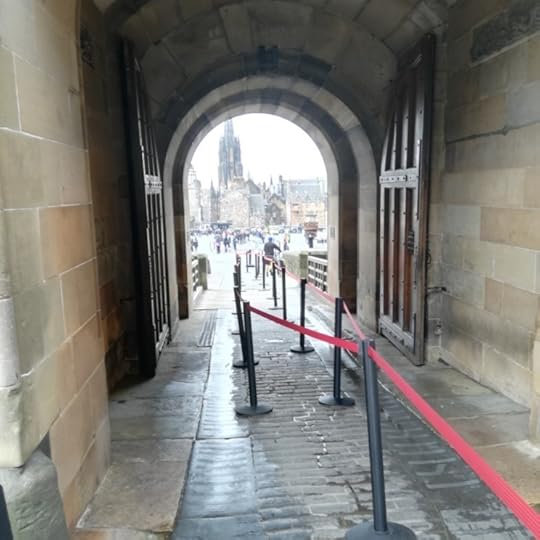 Exit Edinburgh castle