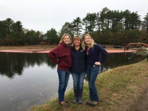 Cranberry farm family