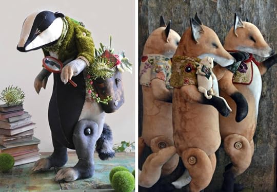 Botany Badger and Foxes by Mr. Finch