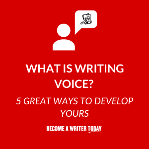 What is writing voice