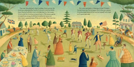 The Pig War by Emma Bland Smith, illustrated by Alison Jay (Calkins Creek, Boyds Mills & Kane)