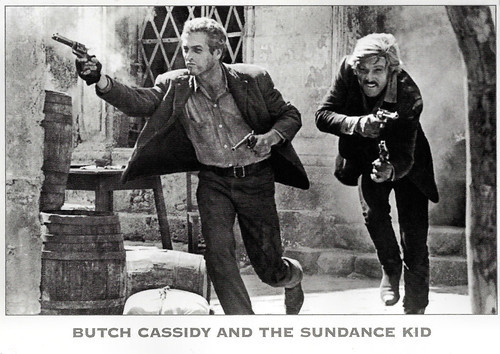 Paul Newman and Robert Redford in Butch Cassidy and the Sundance Kid (1969)