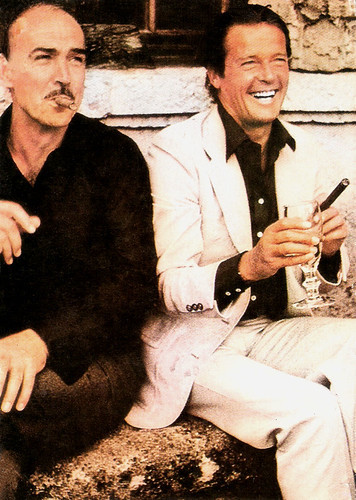 Sean Connery, Roger Moore