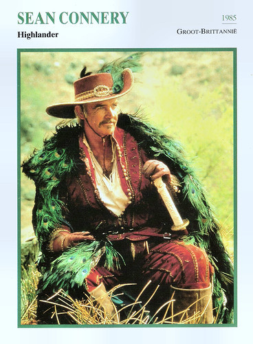 Sean Connery in Higlander (1985)