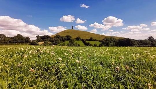Glastonbury Tor from the meadow