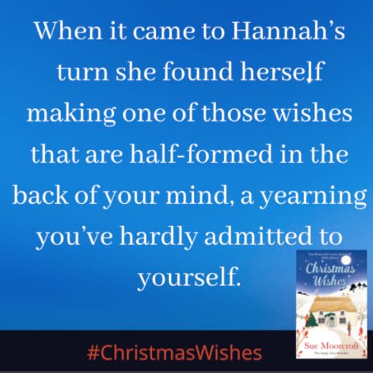 Image: When it came to Hannah's turn she found herself making one of those wishes that are half-formed in the back of your mind, a yearning you've hardly admitted to yourself.