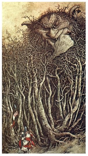 A twlight wood by Brian Froud