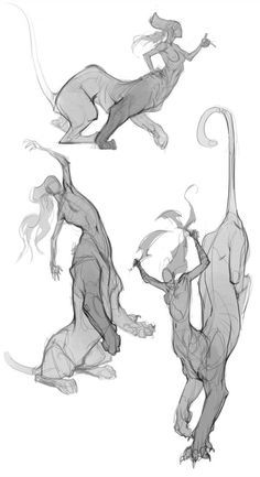 Artemis Sketches III by IzzyMedrano