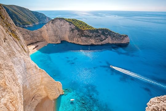Navagio Beach on Zakynthos Island in Greece