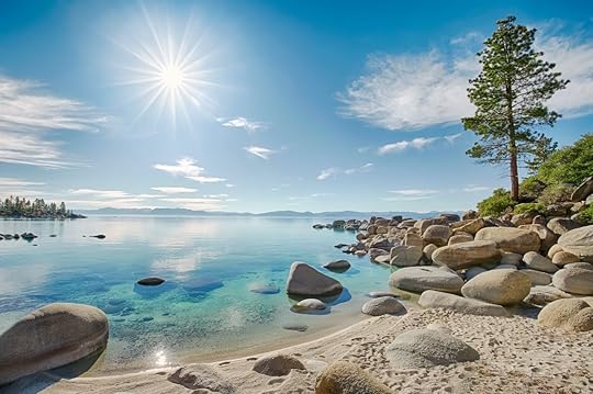 Lake Tahoe east shore beach Nevada clearest waters