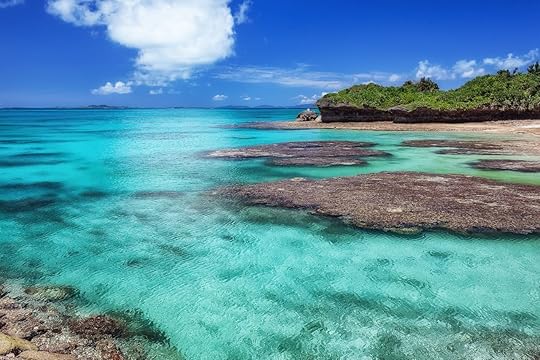 Panari Island or Aragusuku in Okinawa Japan