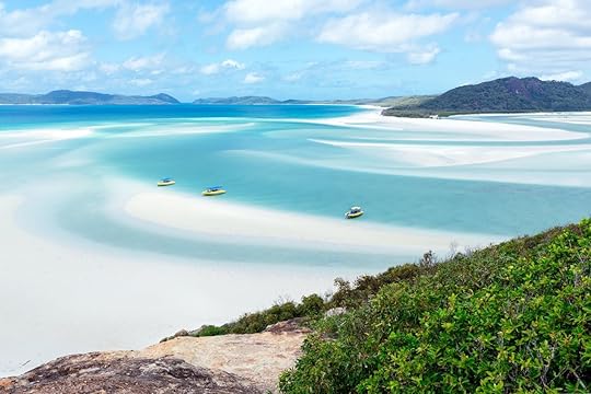Whitehaven Beach in Queensland Australia