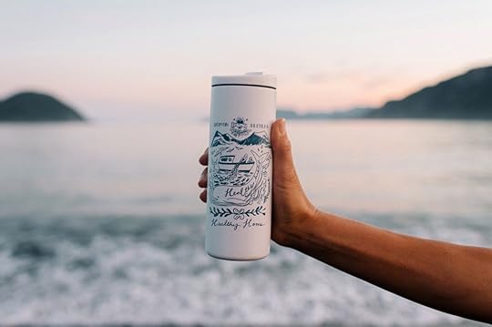 HEALTHY HABITAT TRAVEL TUMBLER Salmon Sisters