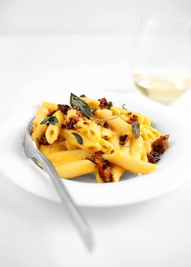 simple, Dairy-Free Butternut Pasta made with cashews from The Faux Martha