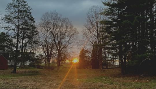 sunrise on a day when we wrestle with God's sovereignty