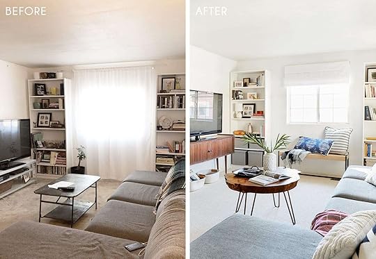 Emily Henderson Flash Makeover Reveal Side By Side 41