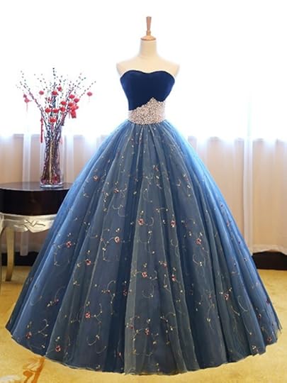 Ball Gown Sleeveless Sweetheart Floor-Length Beading Net Dresses - Promhoney Online