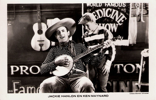 Ken Maynard and Jackie Hanlon in Parade of the West (1930)