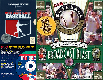 APBA Baseball Front Covers