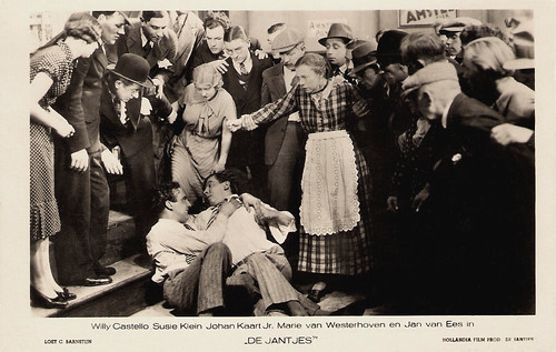 Willy Costello, Suzie Klein, Johan Kaart jr., Marie van Westerhoven and Jan van Ees in De Jantjes (1934)