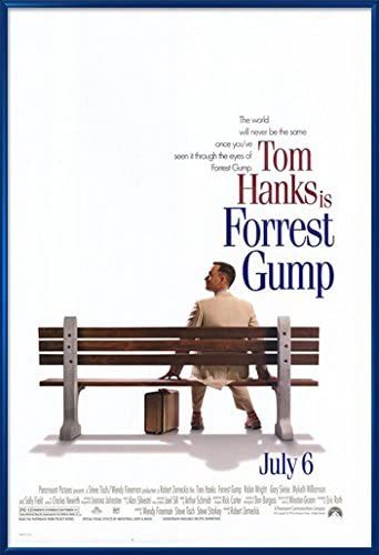 Amazon.com: Forrest Gump - Framed Movie Poster/Print (Regular Style) (Size: 27 inches x 40 inches): Posters & Prints