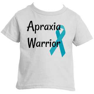 Apraxia Warrior shirt from Sunshine and Spoons