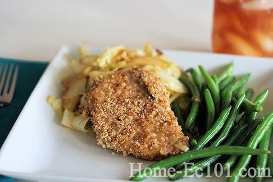 Breaded and Baked Pork Chops