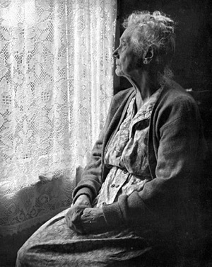 382px Elderly Woman B W image by Chalmers Butterfield