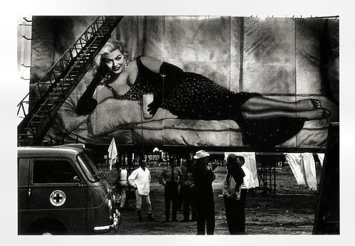 Federico Fellini on the set of Boccaccio Boccaccio '70 (1962)