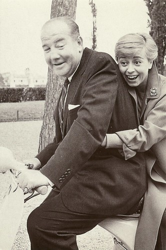 Vespa: Broderick Crawford and Giulietta Masina