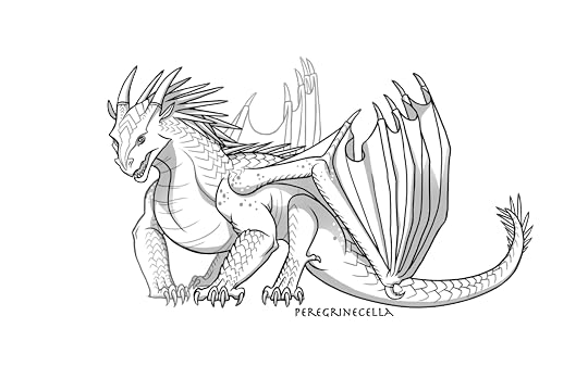 Baby IceWing Base by Peregrinecella on DeviantArt