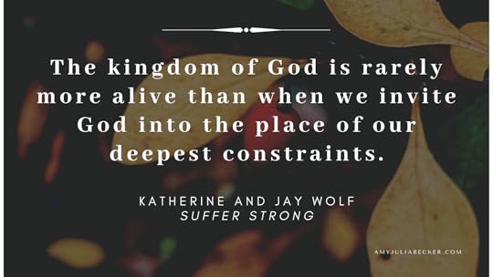 inviting God into constraints