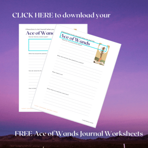 Download Ace of Wands Journal Worksheet