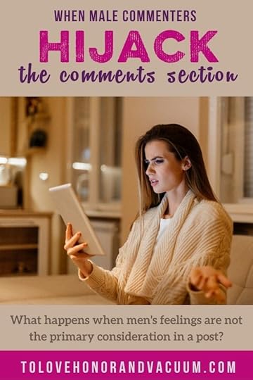 Men Hijacking Comments Section