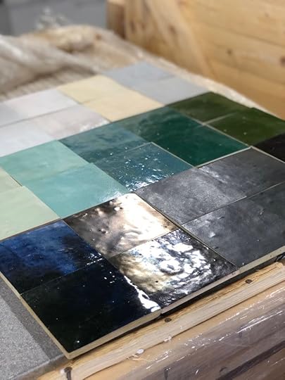 Design Spotlight- Farmhouse Stone Handpainted Tile