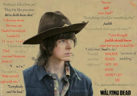 Carl Grimes Quotes | Carl grimes, The walkind dead, Walking dead quotes