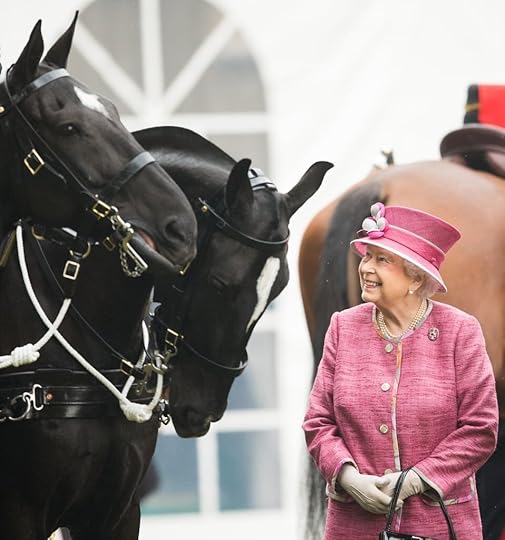 I want someone to look at me the way Queen Elizabeth II looks at horses. Someone tell my husband this.
