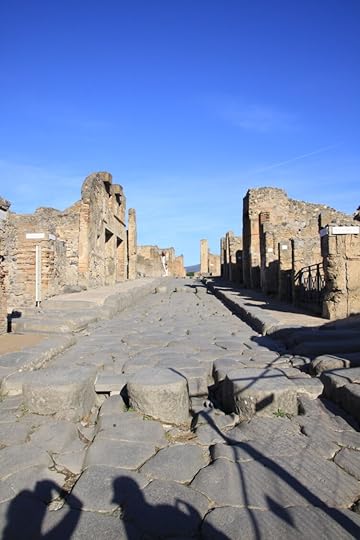 Empty streets of Pompeii