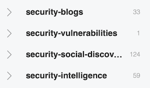 security subcategories 1