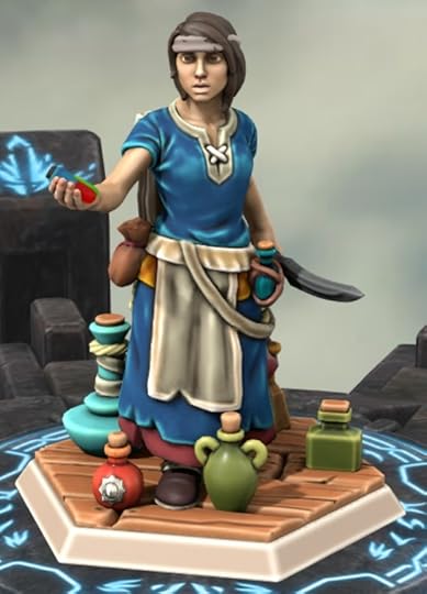 the heron kings by eric lewis hero forge models rpg gaming d&d fantasy character alessia