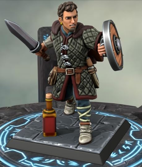 the heron kings by eric lewis hero forge models rpg gaming d&d fantasy character eyvind