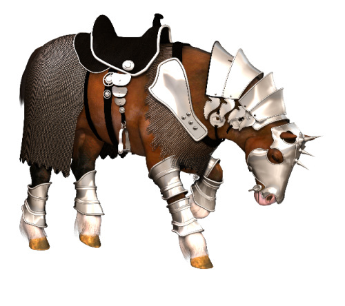 Battle horse