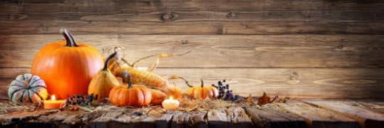 Image: some decorative fall gourds