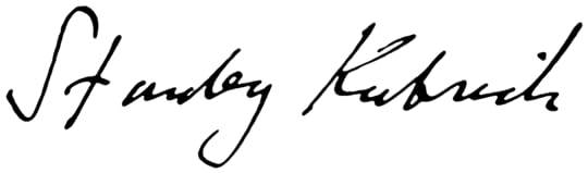 Stanley Kubrick. Autógrafo