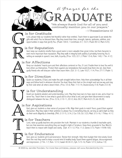 A Prayer for the Graduate
