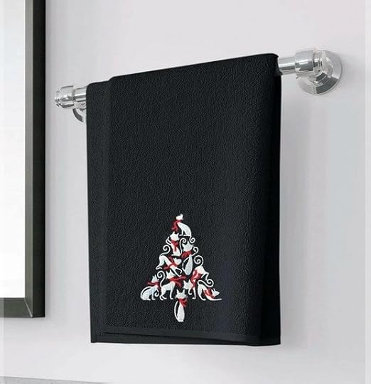 holiday-cat-tree-towel