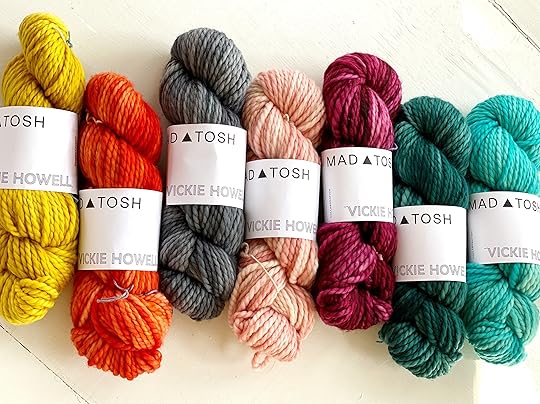 Grand Prize = One of each color of Vickie Howell for MAD | TOSH HOME Collection Yarn