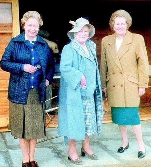 The Queen, Queen Mother, and Margaret Thatcher