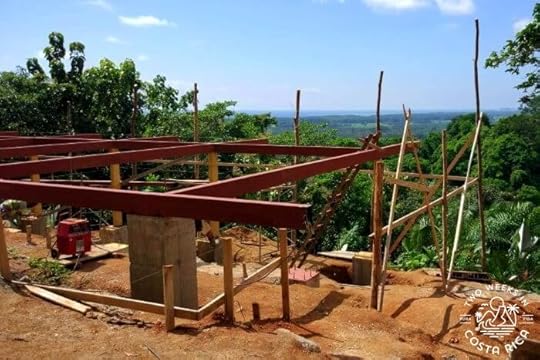 Construction begins on a property in Costa Rica