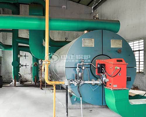 Thermal oil boiler supply